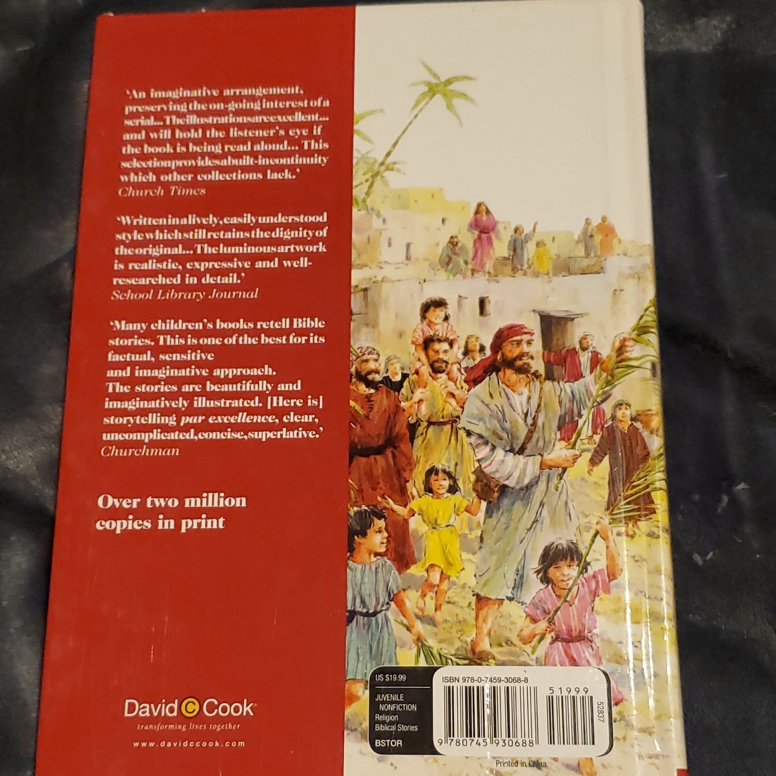 David C Cook The Children’s Bible in 365 Stories Illustrated Hardcover Religion