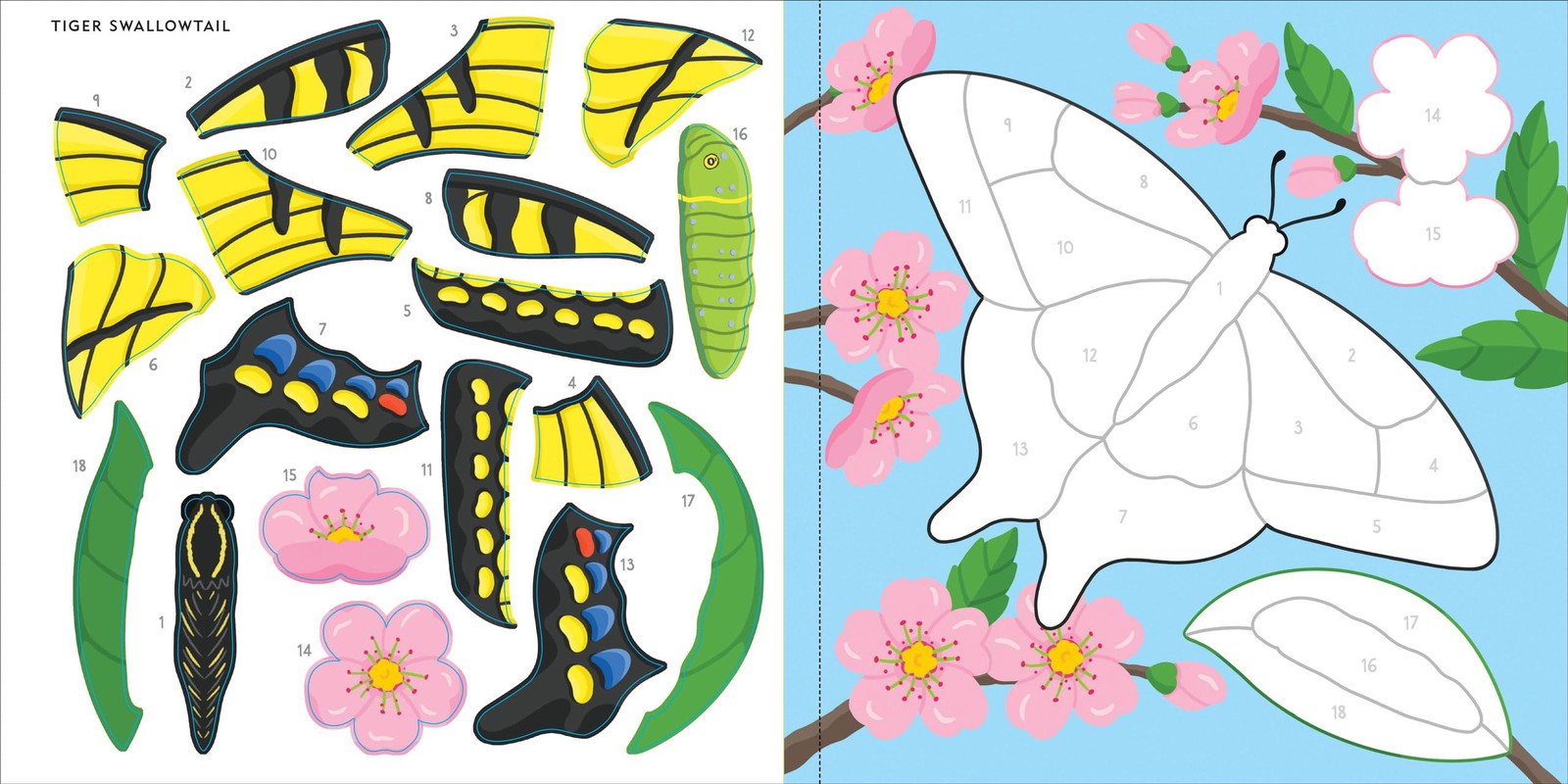 My First Color-By-Sticker Book – Butterflies & Bugs