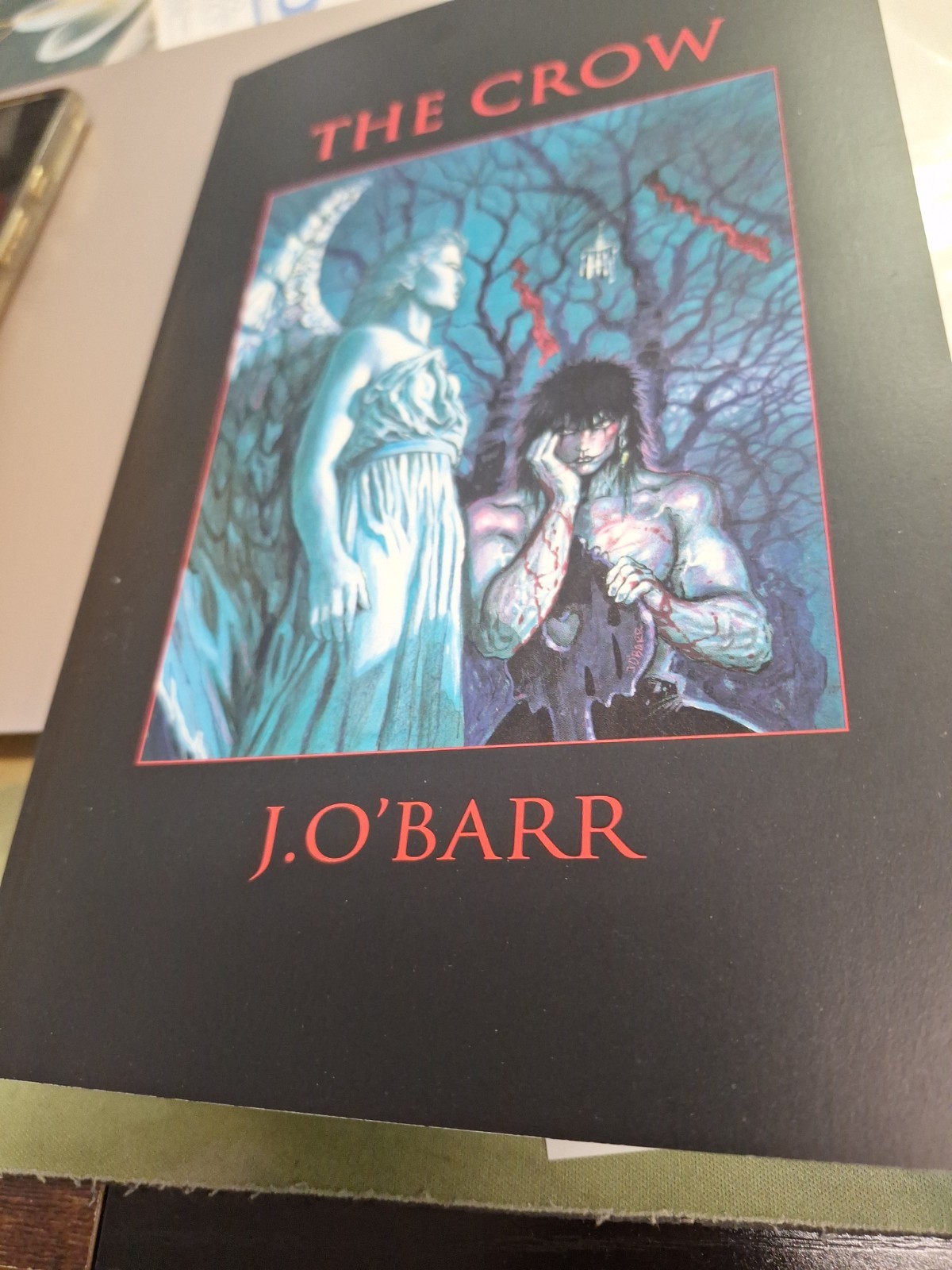 The Crow J. O’Barr graphic novel comic book Kitchen Sink Press Paperback