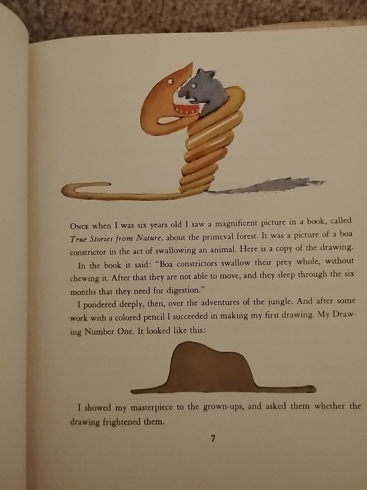 1943, THE LITTLE PRINCE by Antoine De Saint-Exupery, HBw/dj 1st AMERICAN PR, G