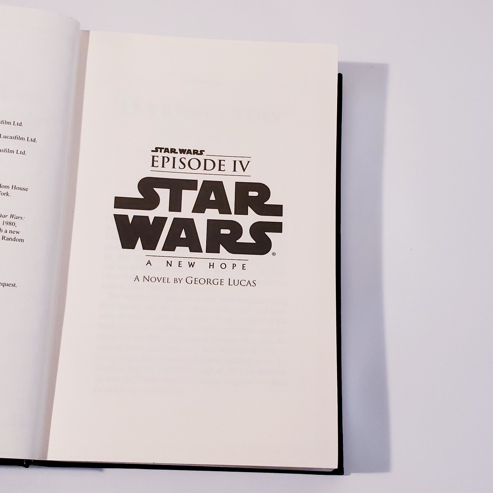 The Star Wars Trilogy 2012 Del Rey Leather Bound Edition by George Lucas
