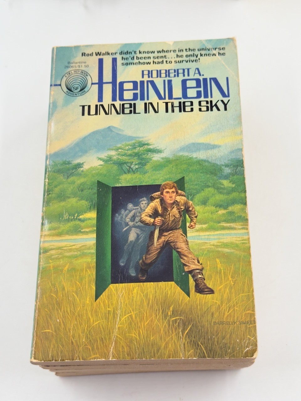 Robert Heinlein PB Del Rey Future Worlds of Box Set 4 Books, 1978