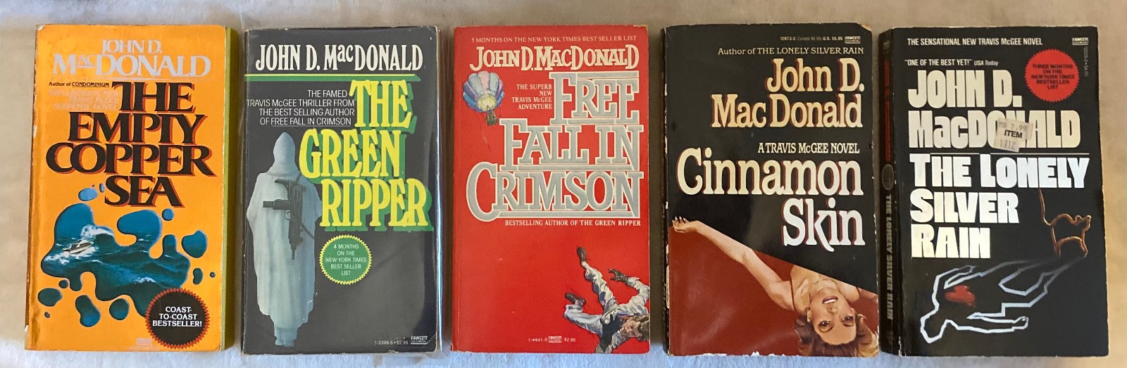 Travis McGee JOHN D MACDONALD CHOOSE AS MANY VG 70s PB Get Flat $4.99 Shipping#4