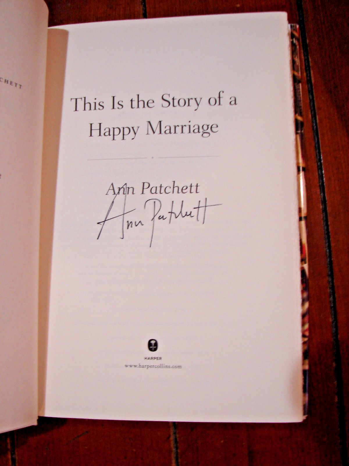 4 SIGNED Ann Patchett hardcovers Dutch House Run Commonwealth Happy Marriage