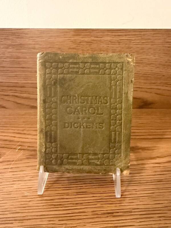 Miniature Edition of „A Christmas Carol“-Little Leather Library Series-GUC