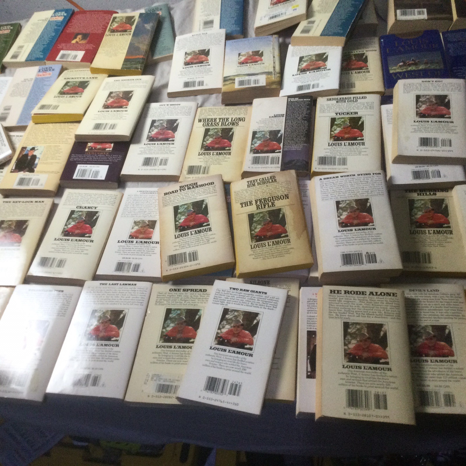 80+ Louis L’Amour Paperback Lot Western Collection Sackett Series