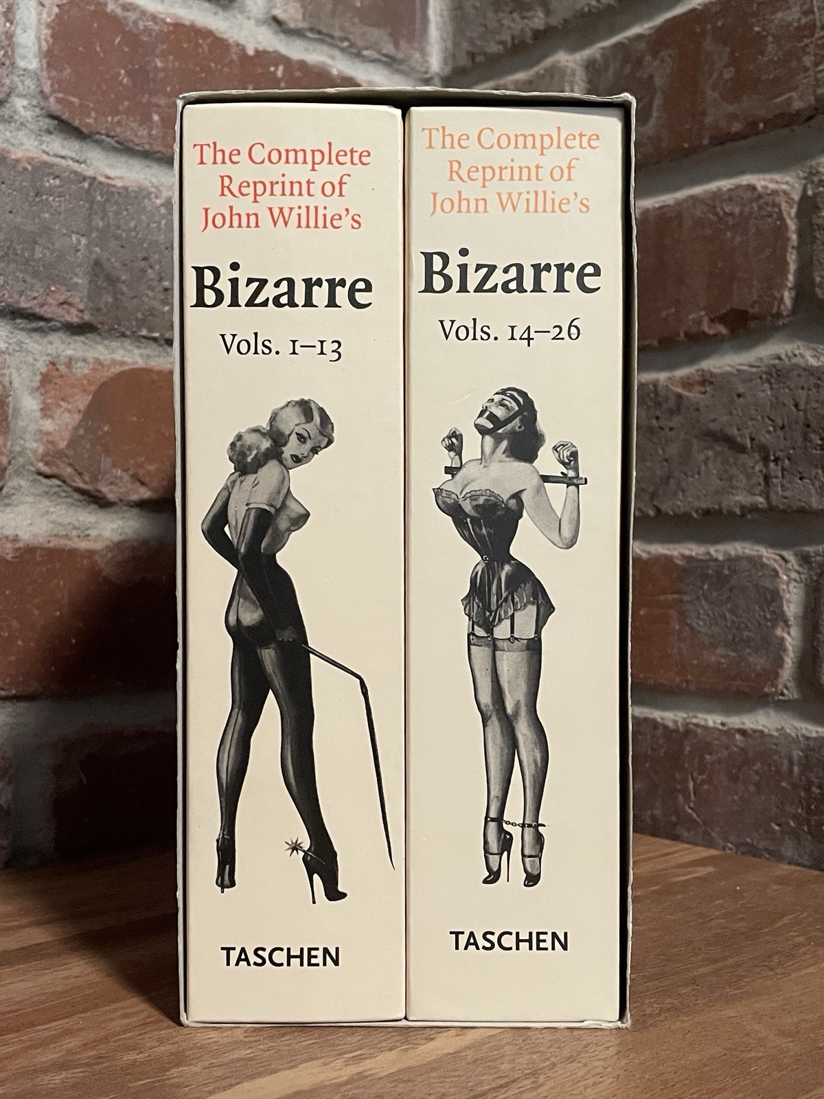 Bizarre: The Complete Reprint of John Willie’s Bizarre; Taschen BOX SET RARE