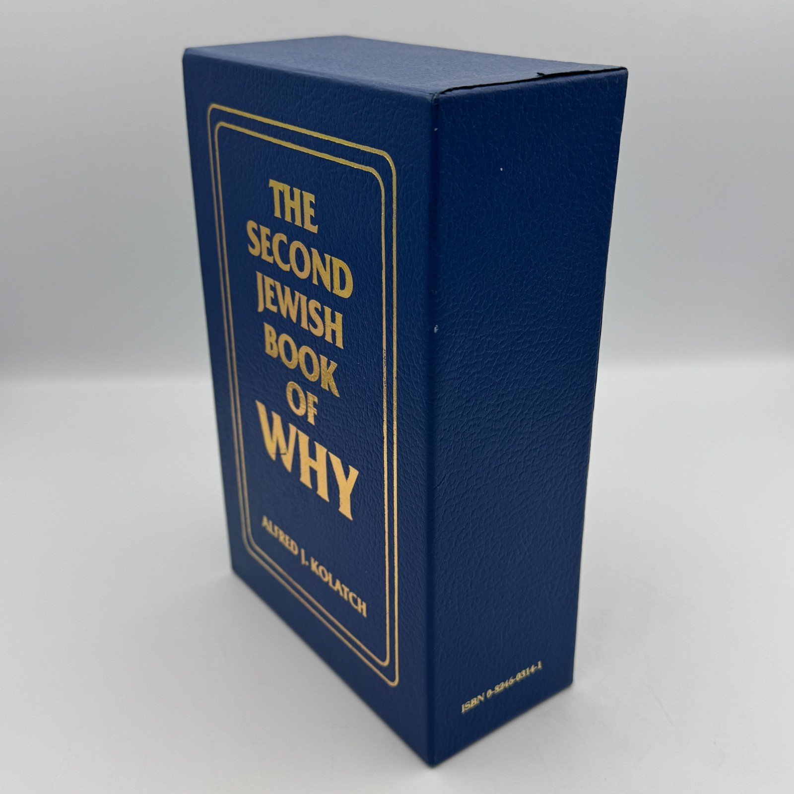 The Jewish Book of Why by Alfred J Kolatch Slip Case 2 Volume Set Hardcover 1981