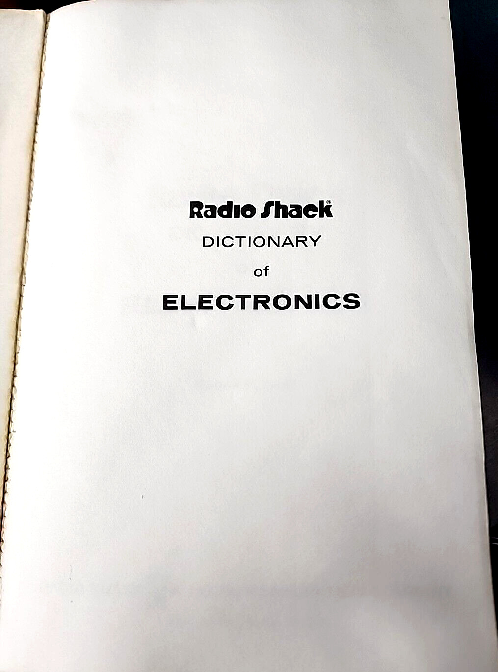 Radio Shack 1974-75 Dictionary of Electronics by Rudolf F Graf 688 Pages Vintage