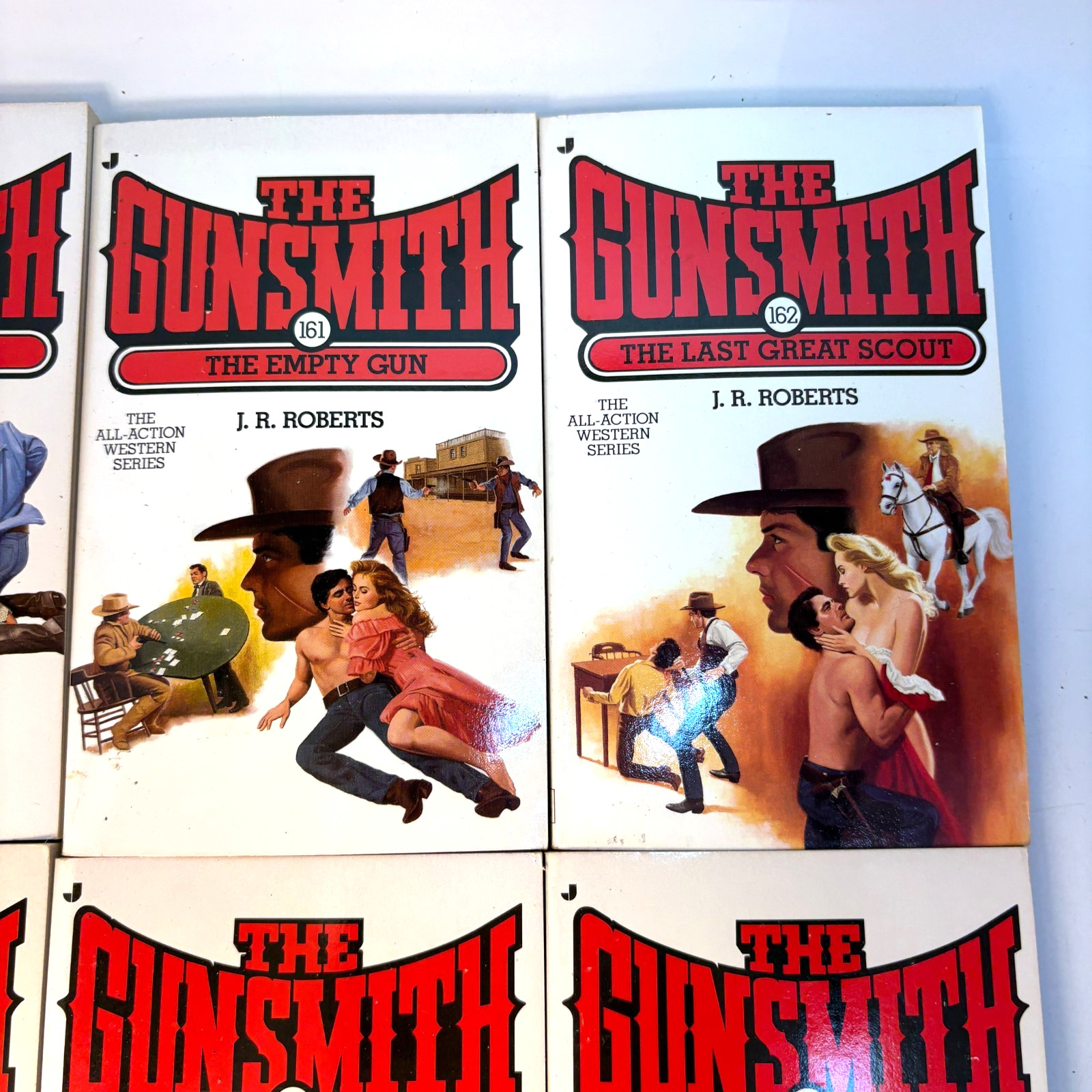 The Gunsmith Series – JR Roberts Lot of 9 Paperbacks Vols. #160-168