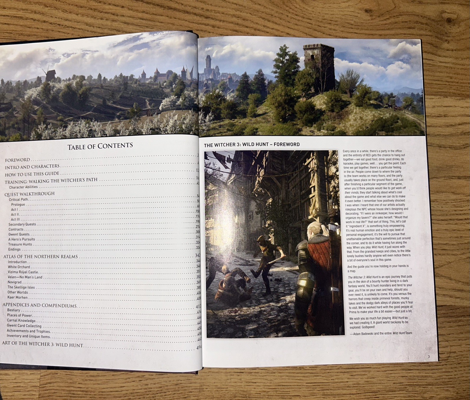 Witcher 3: Wild Hunt Official Collector’s Edition Strategy Guide Hardcover