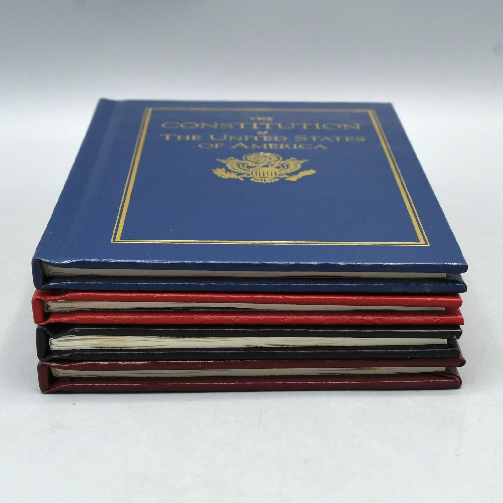 Historical American Document Reprints Book Lot of 4 Constitution Rules Civility