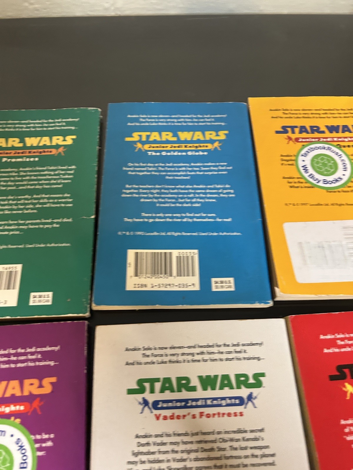 Star Wars 1995 Scholastic Junior Jedi Knights Books Set – Used/Read Description