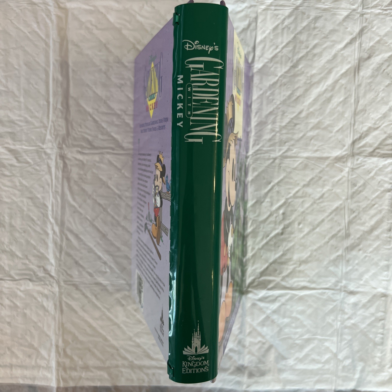 Disney’s Gardening with MICKEY Mouse 1st Edition Hardcover With Spiral Binding