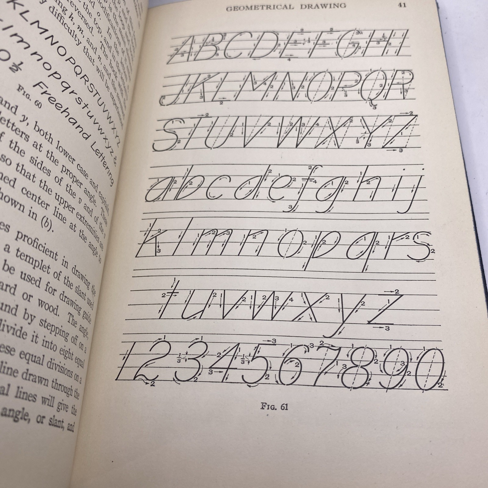 Mechanical Drawing Geometrical Drawing Trigonometry Slide Rule Logarithms 1935