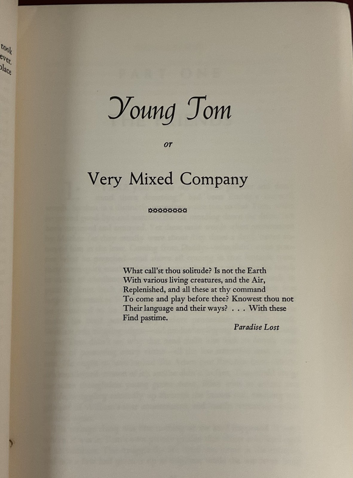 Tom Barber by Forrest Reid 1955 Pantheon Books HC E.M. Forster Intro Vintage
