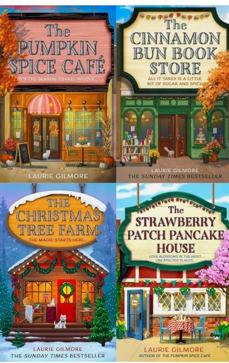 SEALED Dream Harbor 4 Book Collection Christmas Pumpkin Strawberry Cinnamon