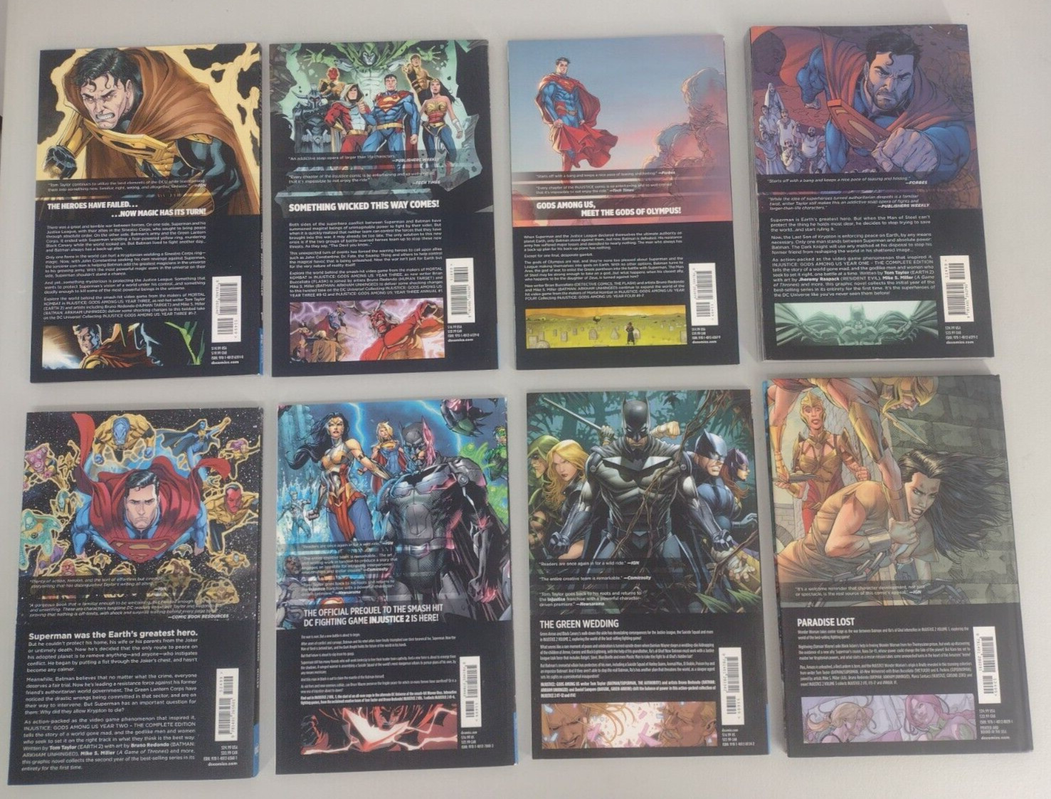 Injustice Lot of 8 – Gods Among Us Etc – DC Comics