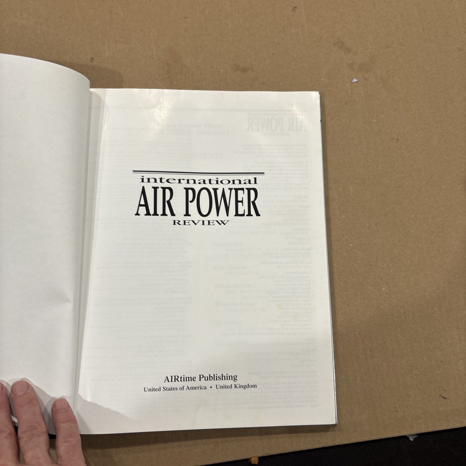 Airtime Reference Book #3 „Macedonia Operations Eagle and Essent SW VG Plane