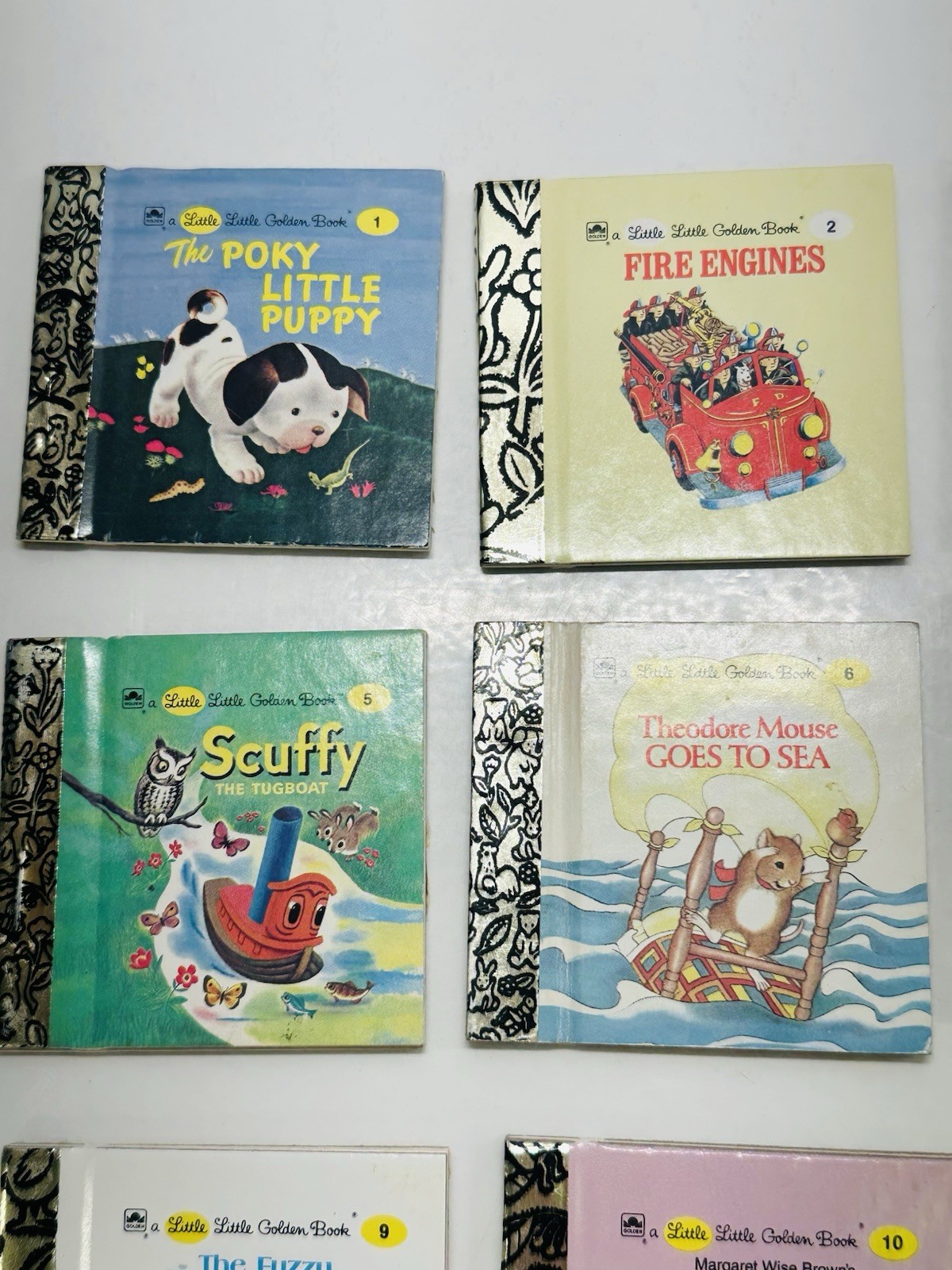Little Little Golden Mini Books 1-12 Set Vintage