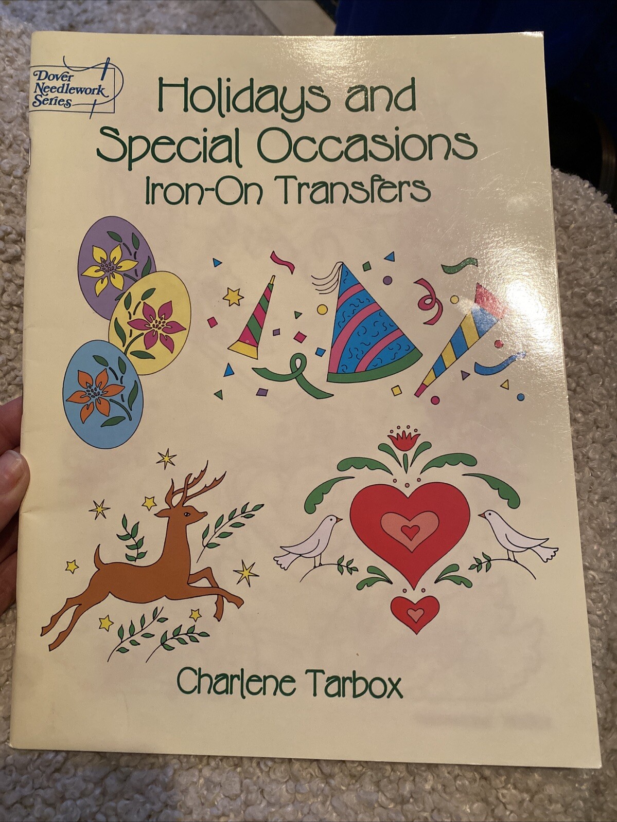 Holidays and Special Occasions Iron-on Transfers (Dover Iron-On Tran – VERY GOOD