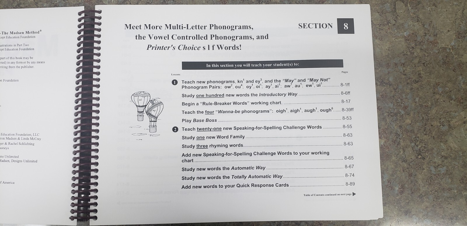 The Madsen Method part two (6,7,8 & Examination Syllabus)