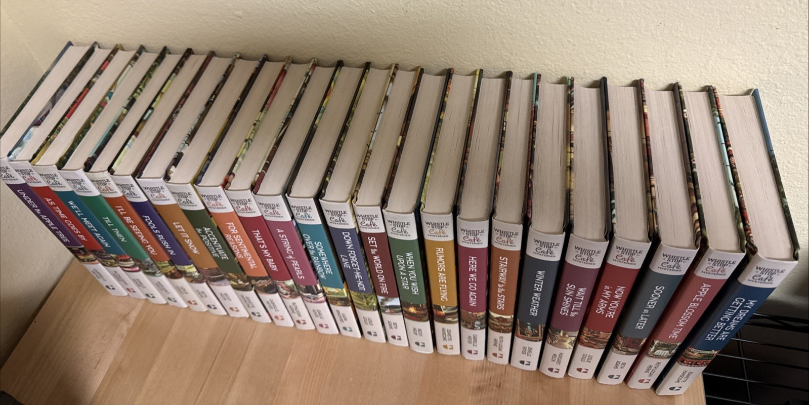 Guideposts Whistle Stop Cafe Mysteries Books Hardcover Complete Set of 24 NEW