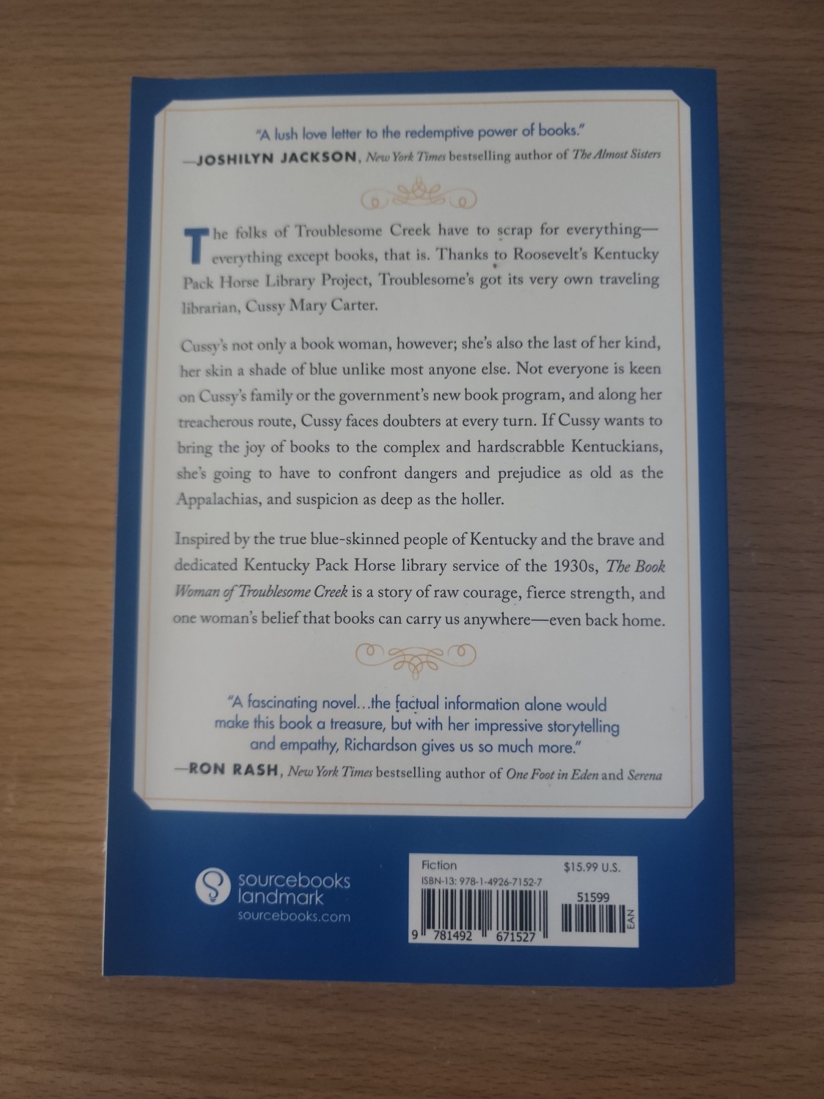 The Book Woman of Troublesome Creek: by Richardson, Kim Michele Paperback