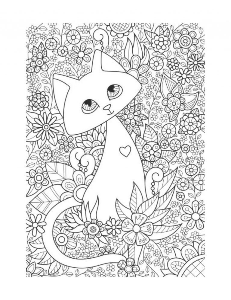 Cats Family Pets series 108 Pages 8.5 x 11 for All Ages