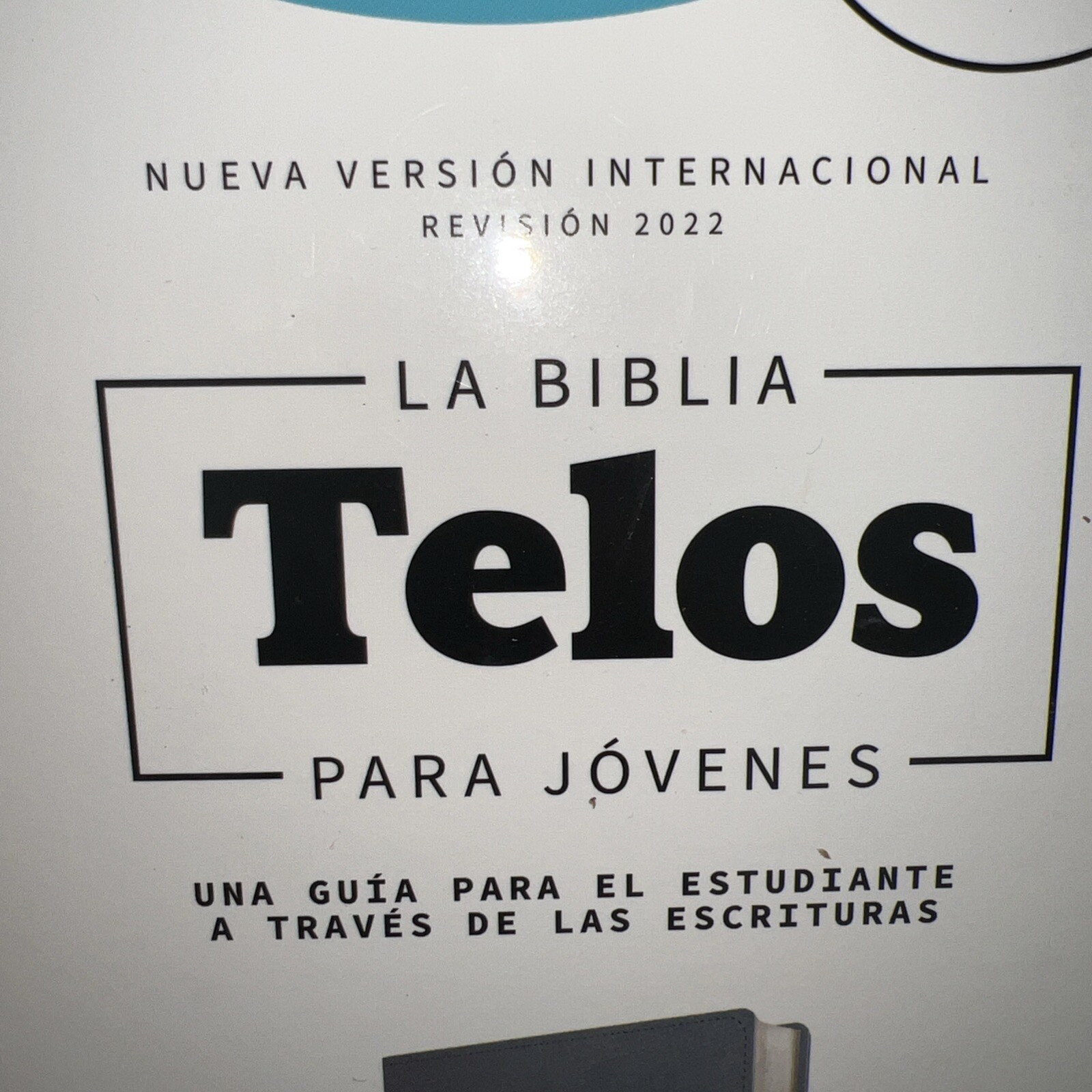 La Biblia Telos para Jovenes NVI, Texto revisado 2022, Soft leather-look, Gris,