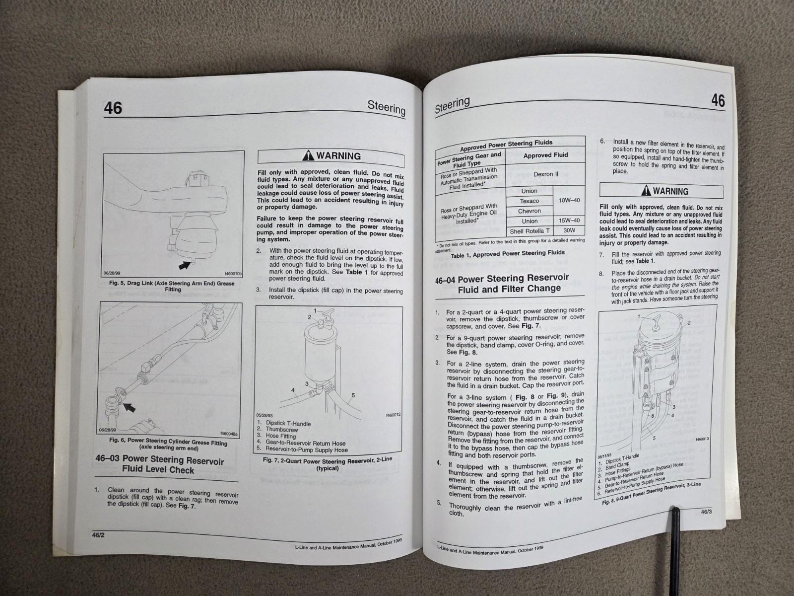 2001 Sterling L-Line & A-Line L7500, L8500, A9500 & Others Maintenance Manual