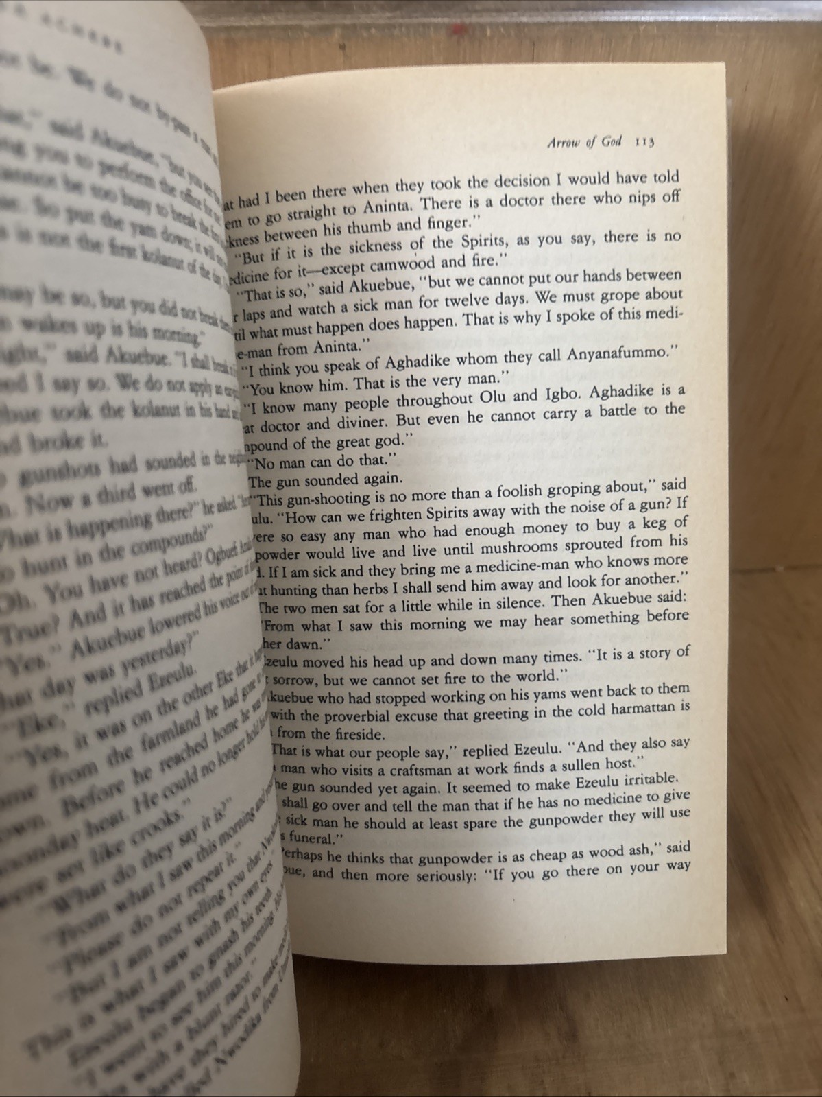Arrow Of God By Chinua Achebe, Anchor Books 1989, Paperback