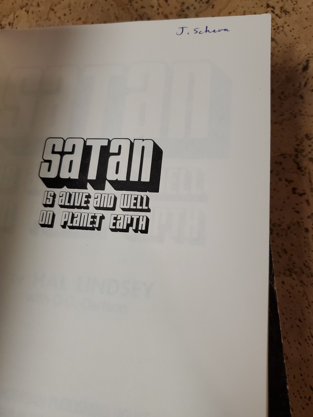 Satan Is Alive And Well + New World Coming 1972 73 Paperbacks Hal Lindsey LOT