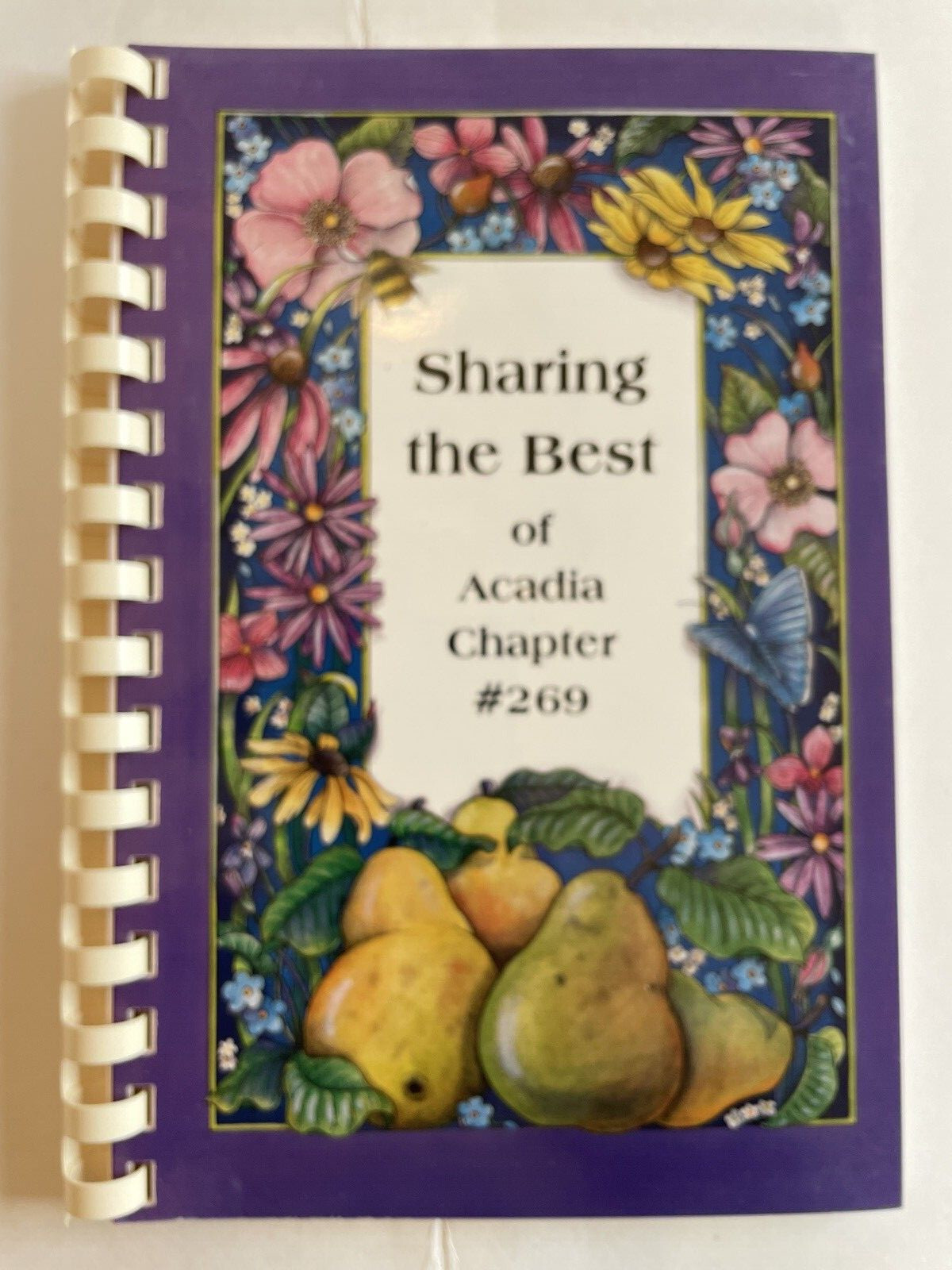 Sharing the Best of Acadia Chapter #269 Cookbook 78 pages