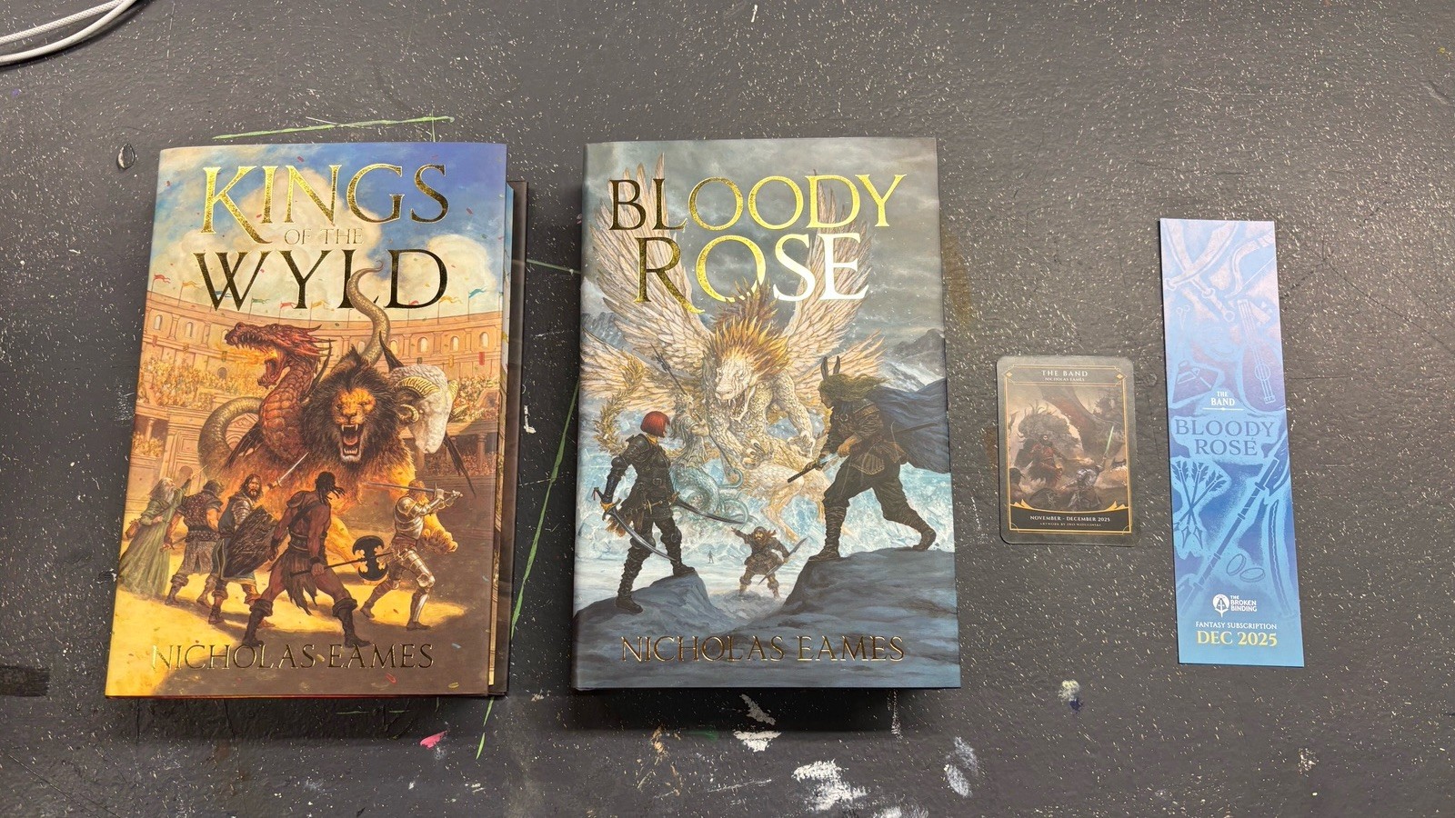 Broken Binding – Kings Of The Wyld, Bloody Rose Nicholas Eames – Tier 1 SIGNED