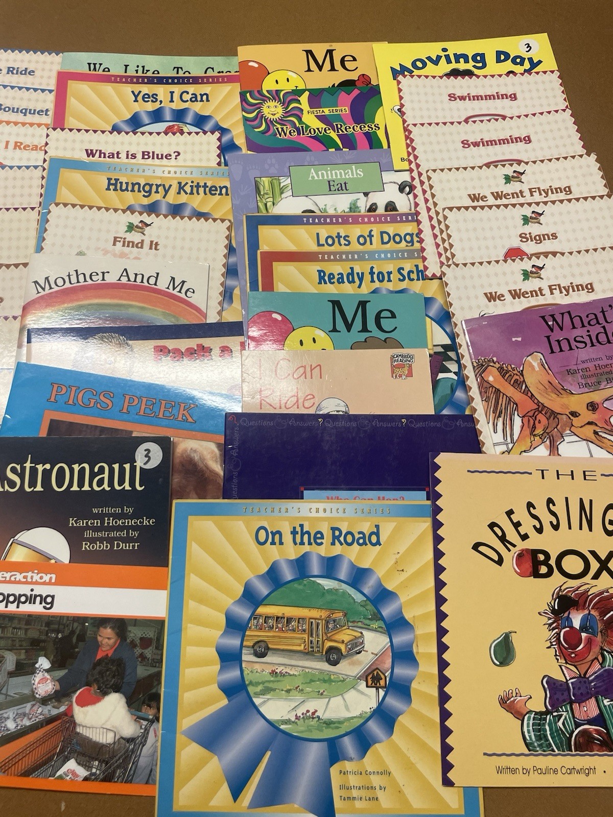 Mixed Lot Of 57 Leveled Readers Books Level 1-3 Early Literacy Reading
