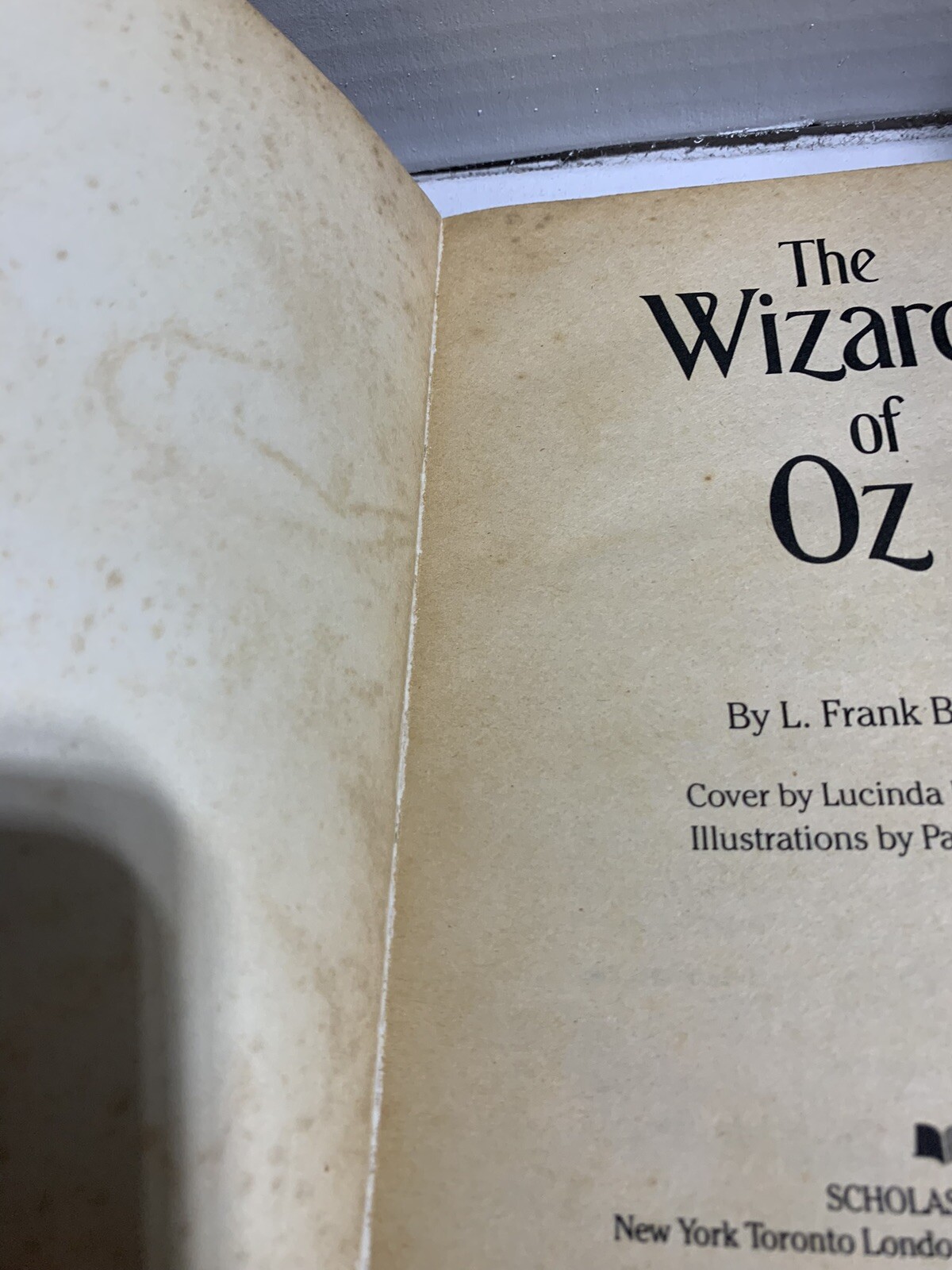 Vintage Traditional Children’s Books Charlotte’s Web, Wizard of Oz & Judy Blume