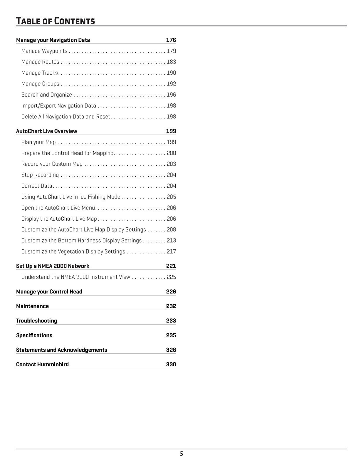 HUMMINBIRD HELIX G2 G3 G4 5 7 8 9 10 Operators Manual – SPIRAL FIXED – COVERS