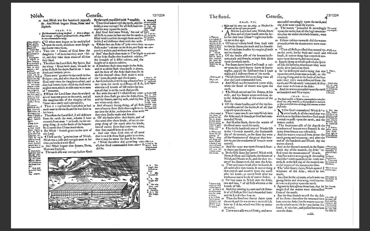1560 Geneva Bible (E-Book) & Bonus 1599 Bible Ebook on CD-ROM -Scanned Original