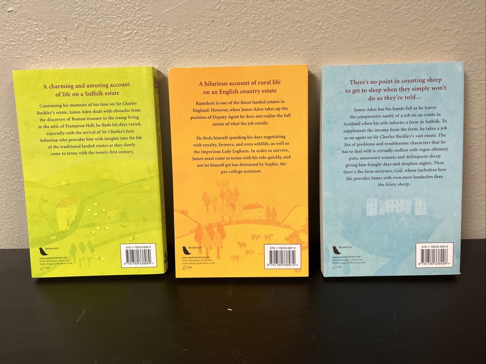 Rory Clark , 3 Paperbacks