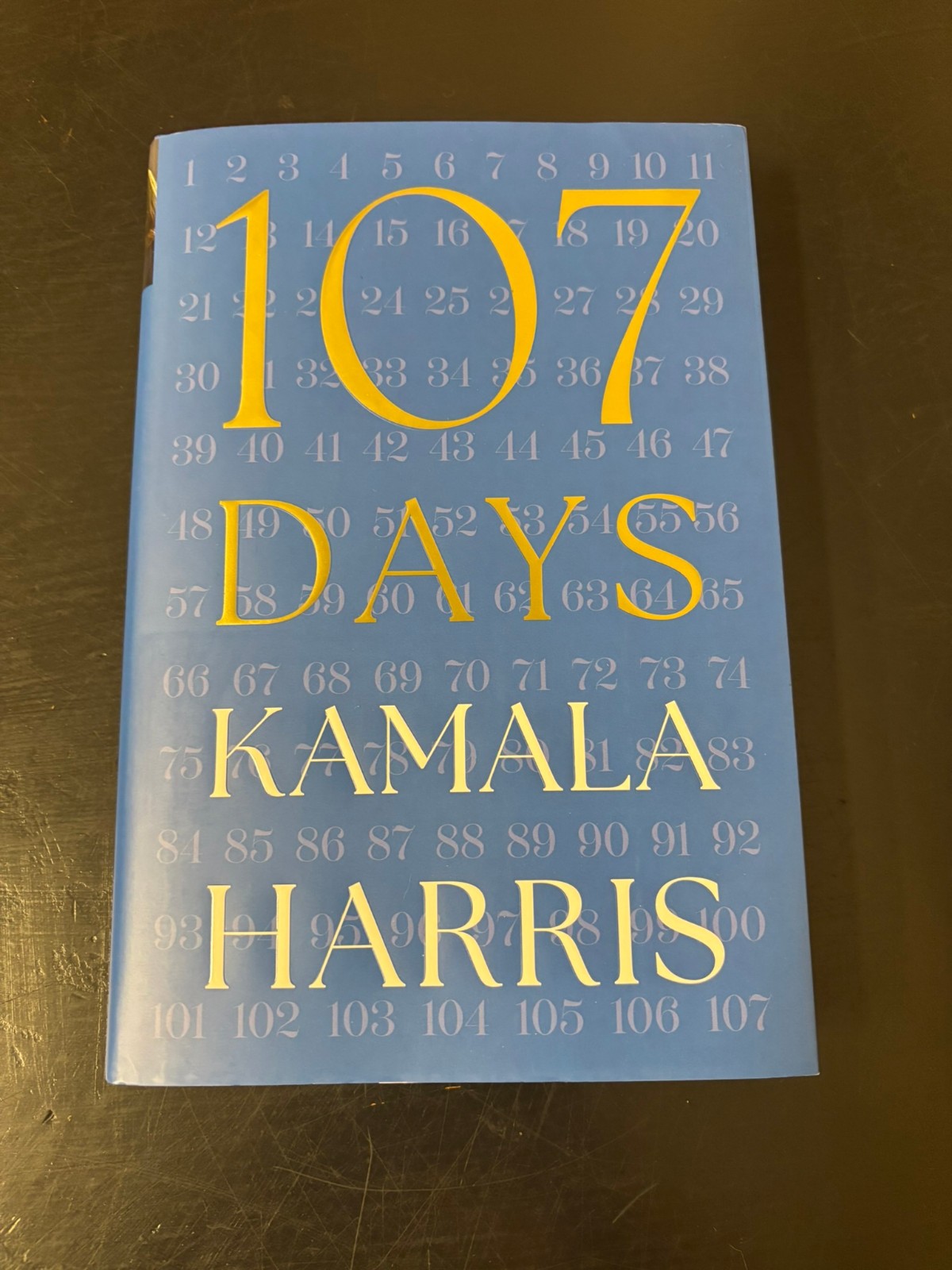 SIGNED Kamala Harris Vice President 107 Days 1st Edition Hardcover Book