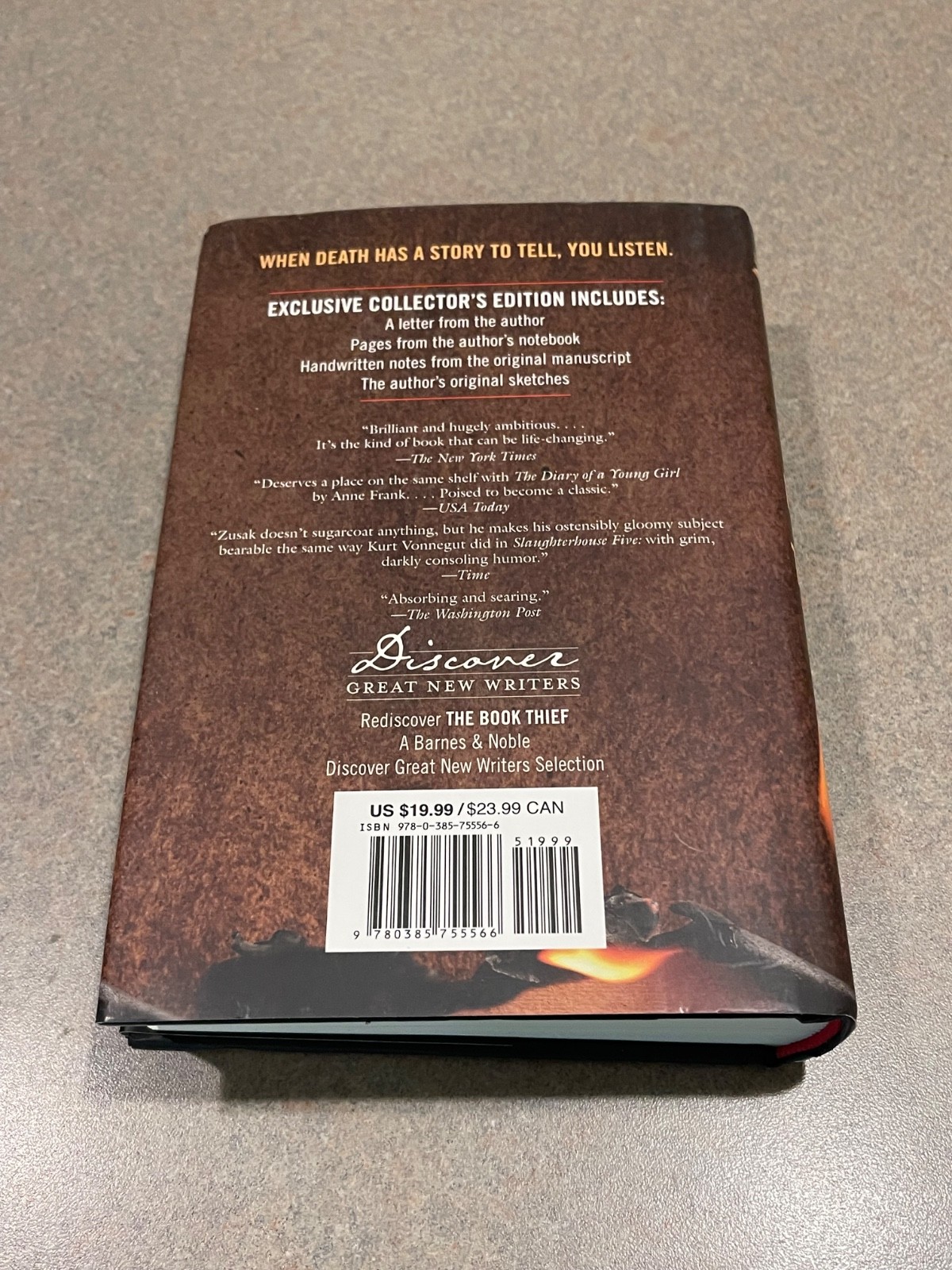 The Book Thief by Markus Zusak (Exclusive Collector’s Edition 1st Printing HC)
