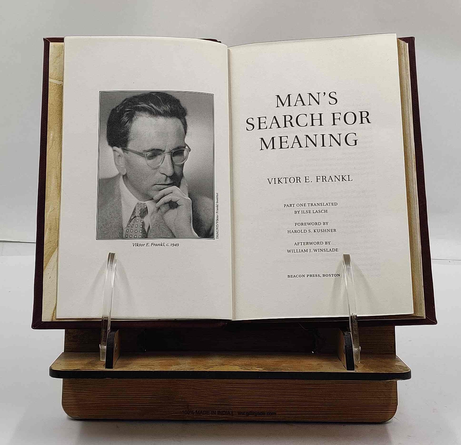 Man’S Search For Meaning [Premium Leather Bound]