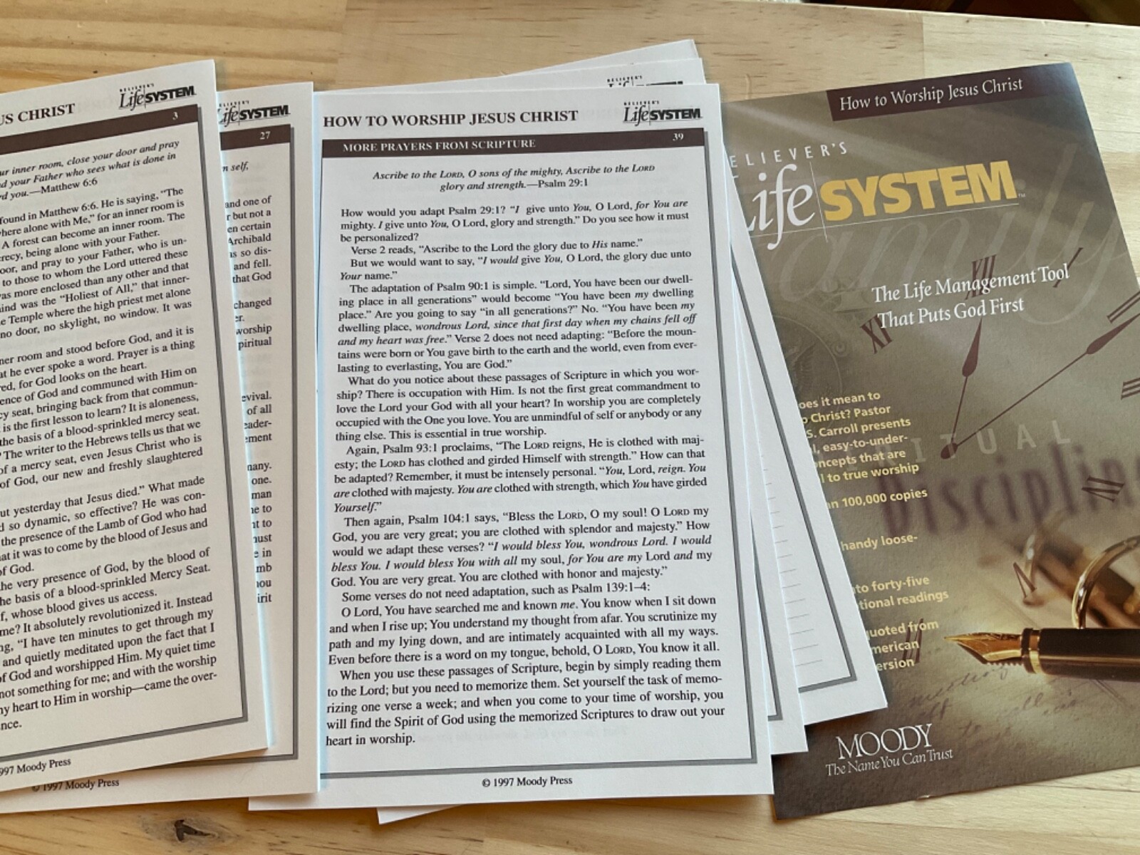 How to Worship Jesus Christ Believer’s Life System Joseph Carroll SEALED