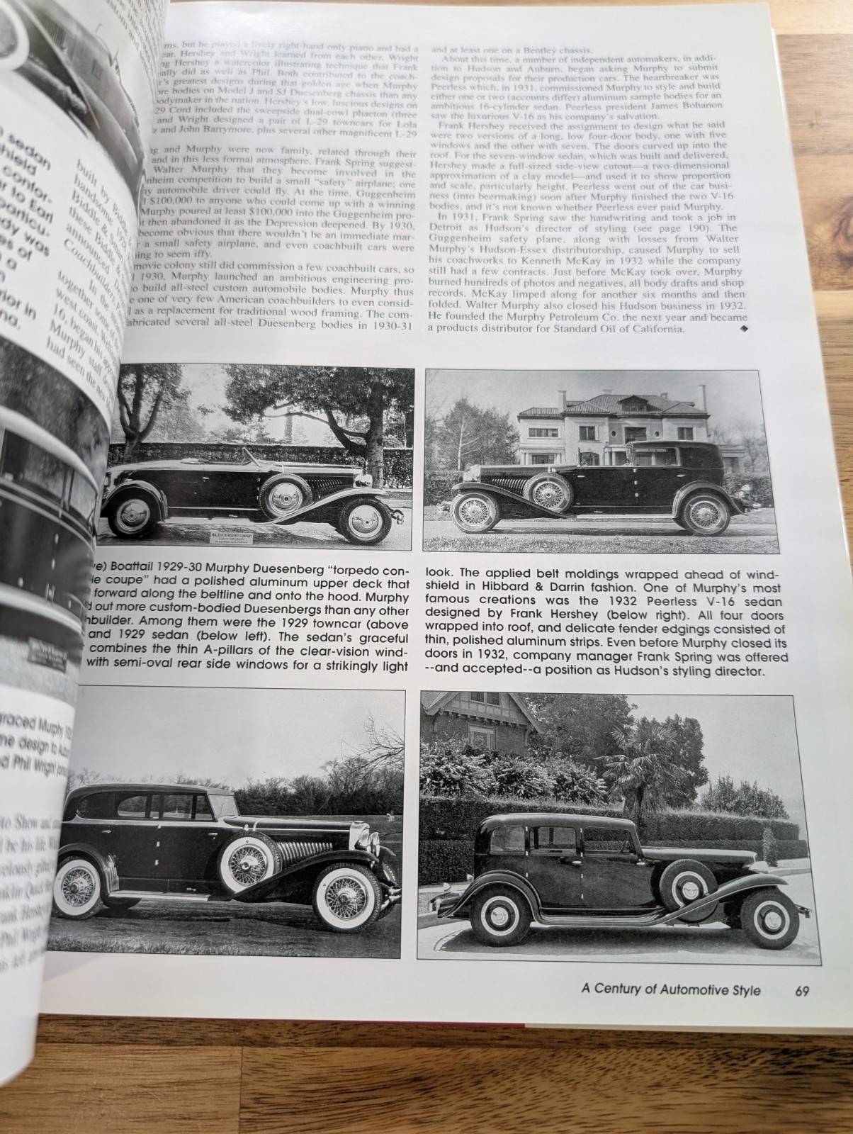 A Century of Automotive Style Michael Lamm & Dave Holls HB DJ SIGNED