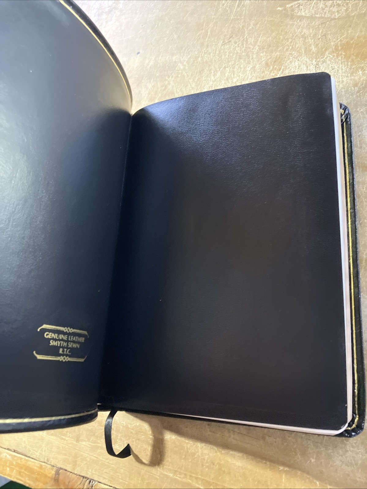 Rare 1988 Kirkbride Thompson Chain-Reference Bible KJV Handy Sz Genuine Leather