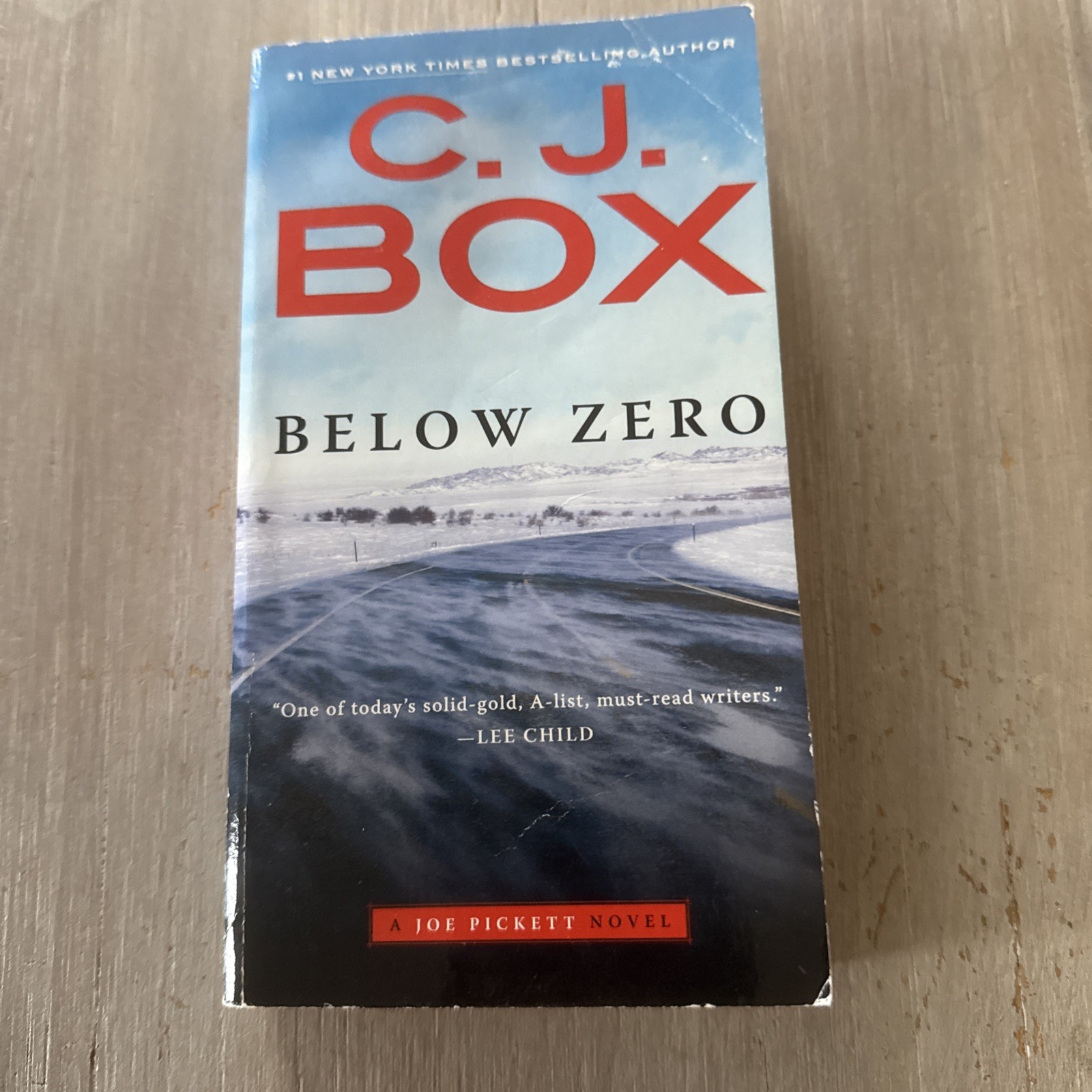 Below Zero by C. J. Box (2016, Us-Tall Rack Paperback)