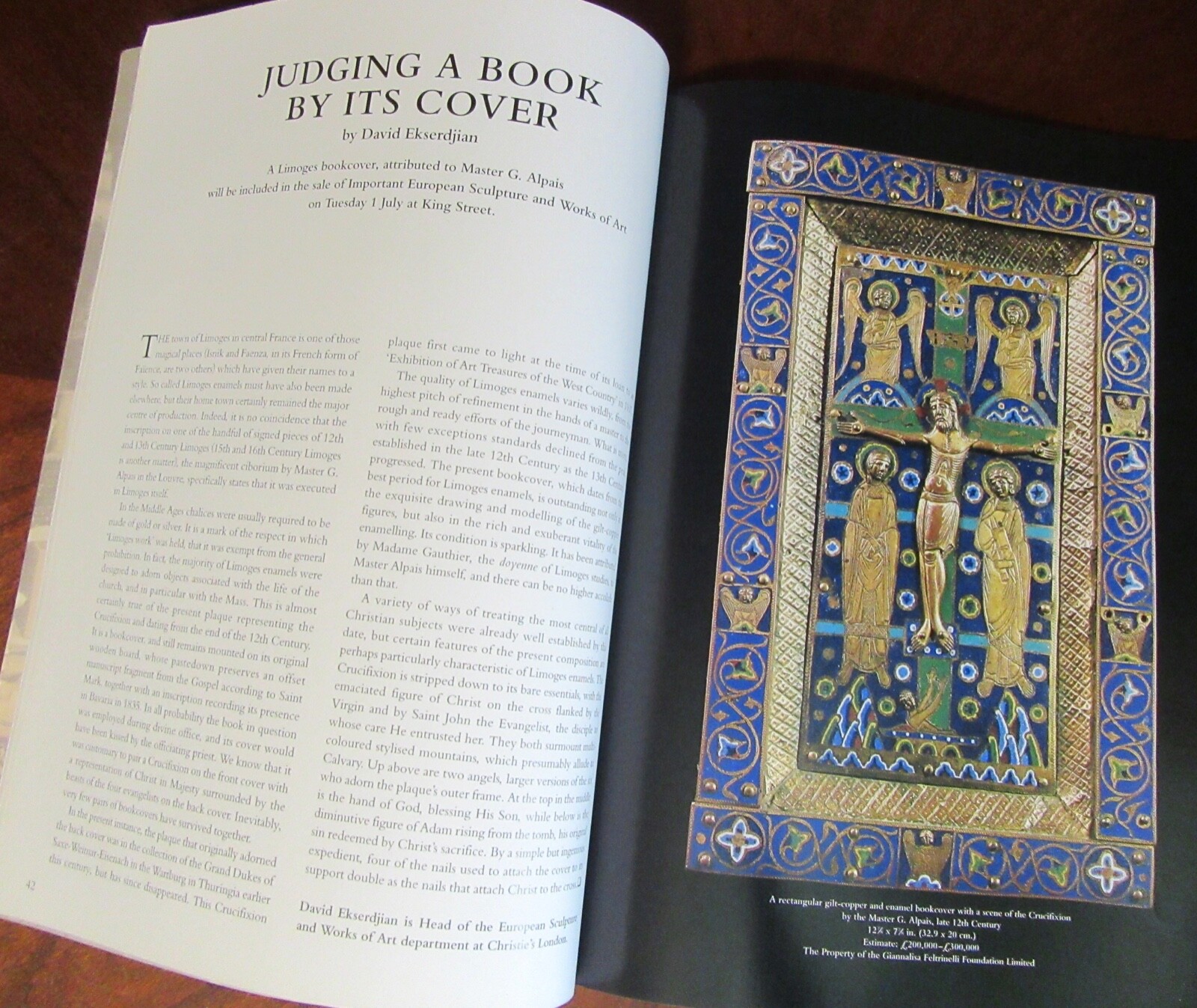 CHRISTIE’S CATALOG INTERNATIONAL MAGAZINE 88 PAGES 1997
