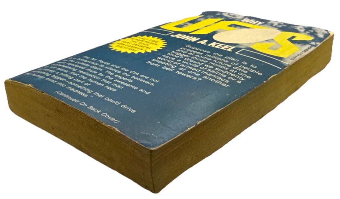 Why UFOs: Operation Trojan Horse by John A. Keel – Vintage 1976 Manor Paperback