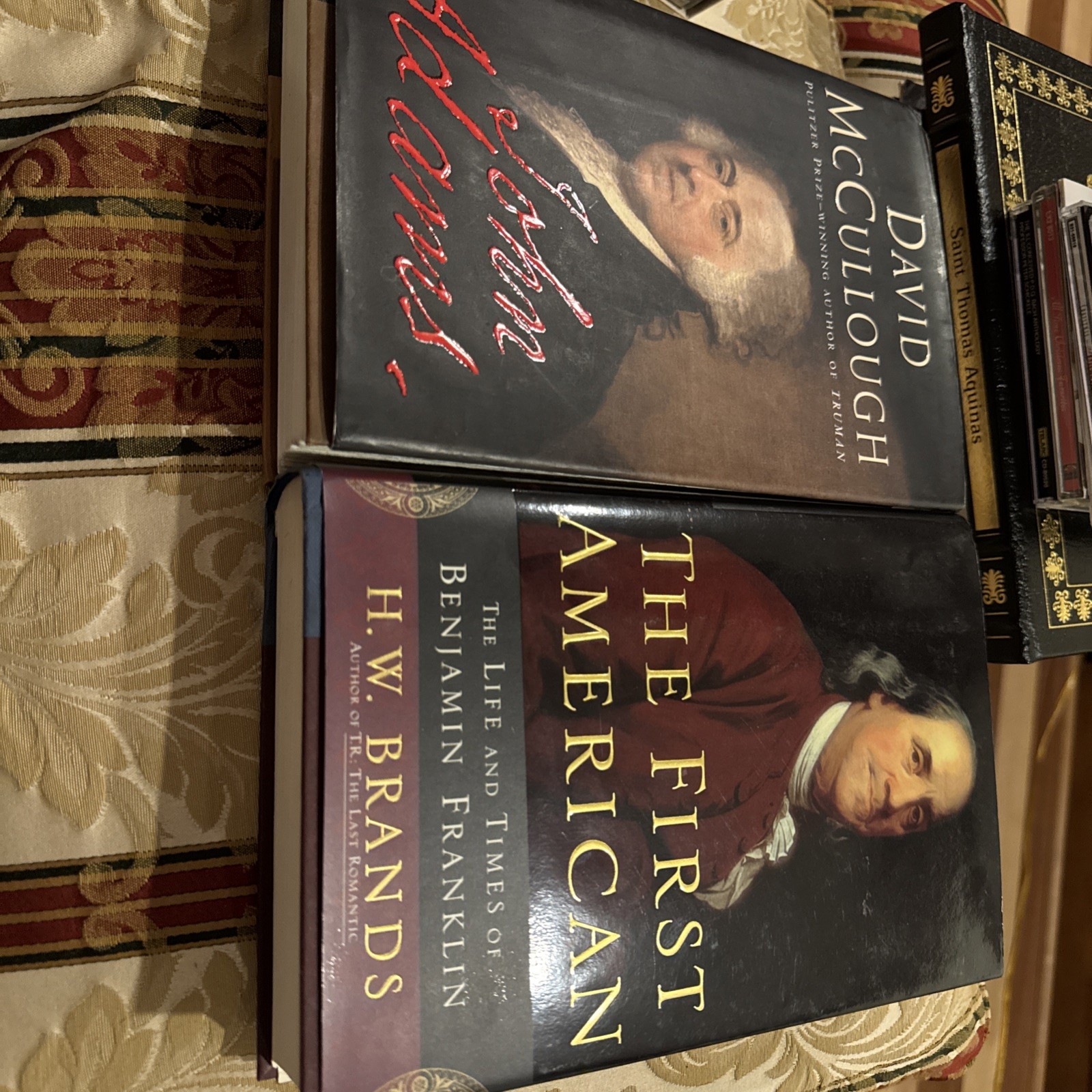 John Adams by David McCullough & The First American-very Good Cond